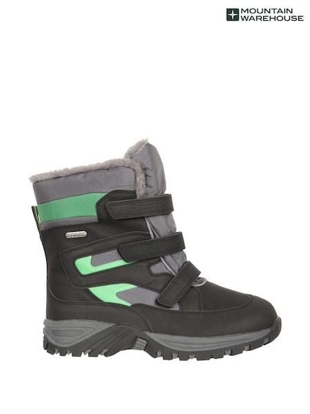 Mountain Warehouse Black Kids Chill Waterproof Snowboots (AT3723) | AED233