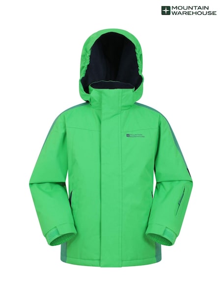 Mountain Warehouse Green Kids Raptor Fleece Lined Snow Jacket (AT3762) | R$ 475