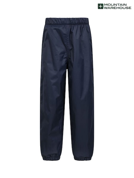 Mountain Warehouse Blue Waterproof Fleece Lined Kids Trousers (AT3769) | R$ 355