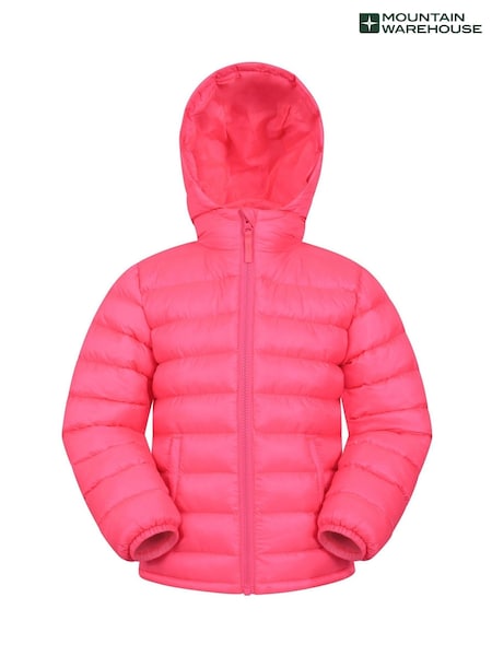 Mountain Warehouse Pink Seasons II Kids Water-Resistant Padded Jacket (AT3777) | €45