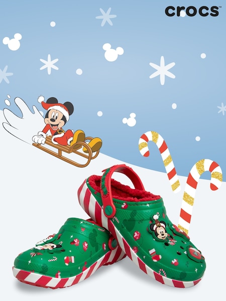 Crocs Green Disney Christmas Clogs (AT3945) | €86