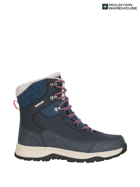 Mountain Warehouse Blue Tundra Womens Waterproof Snow Boots (AT4034) | 554 QAR