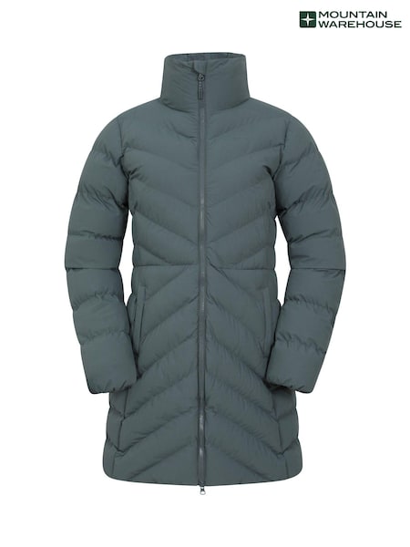 Mountain Warehouse Green Womens Anmore Padded Jacket (AT4061) | €112