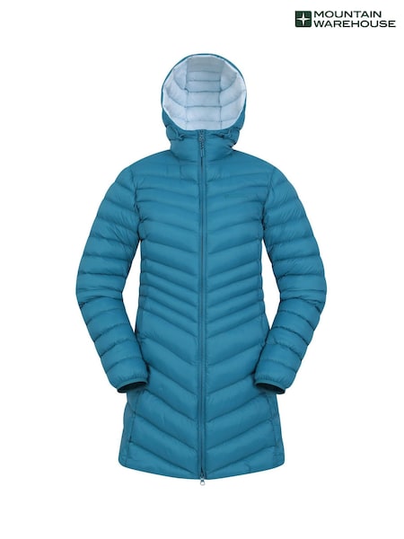 Sininen - Mountain Warehouse Womens Florence Water Resistant Padded Jacket (AT4069) | €126