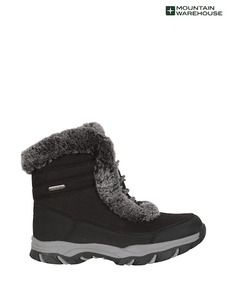 Черный - Mountain Warehouse Ohio Short Womens Thermal Snow Boots (AT4083) | €70