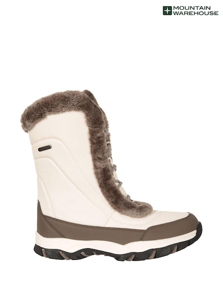 Mountain Warehouse Natural Womens Exodus Water Resistant Snow Softshell Boots (AT4106) | 317 QAR