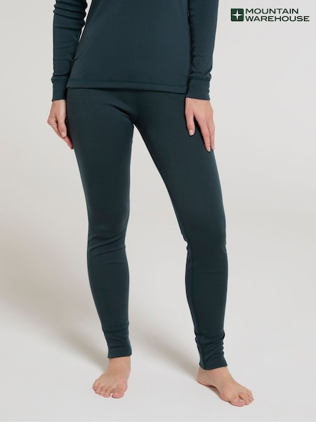 Mountain Warehouse Green Womens Talus Thermal Leggings (AT4119) | $32