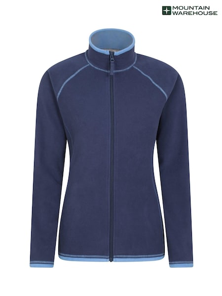 أزرق - Mountain Warehouse Womens Montana Full Zip Fleece (AT4148) | ‏186 د.إ.‏