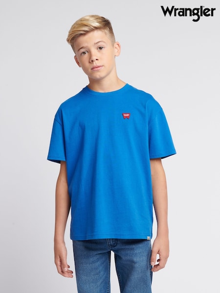 Wrangler Blue Boys Festival 100% Cotton T-Shirt (AT4163) | 1,202 UAH - 1,442 UAH