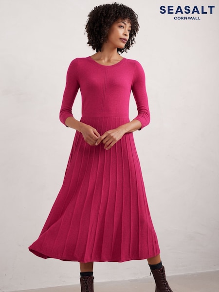 Seasalt Cornwall Pink Folk Song Dress (AT4251) | €57