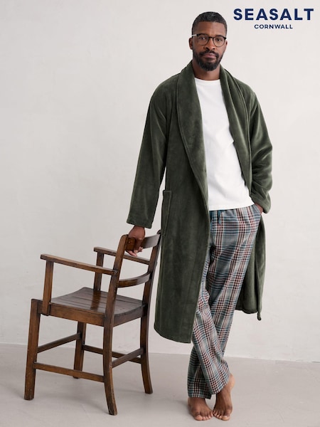 Seasalt Cornwall Green Mens Potter Robe (AT4289) | 163 QAR