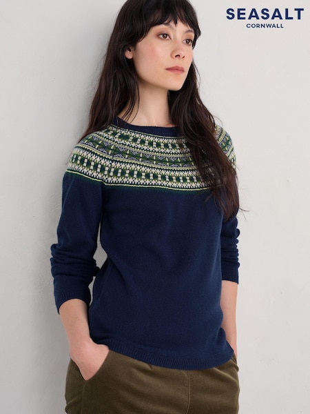 Seasalt Cornwall Bucks Horn Jumper (AT4350) | 436 LEI