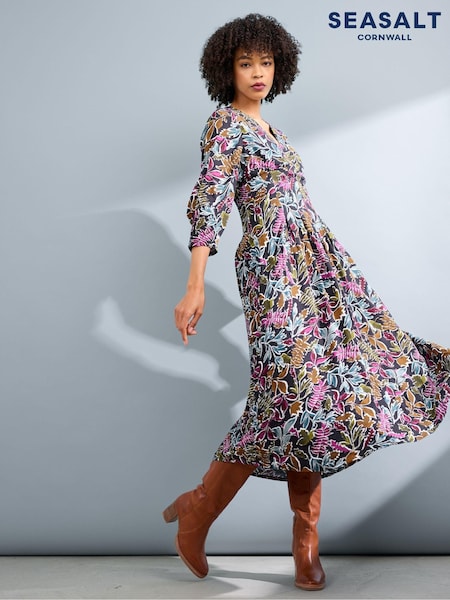 Seasalt Cornwall Black Etta Dress (AT4351) | €51