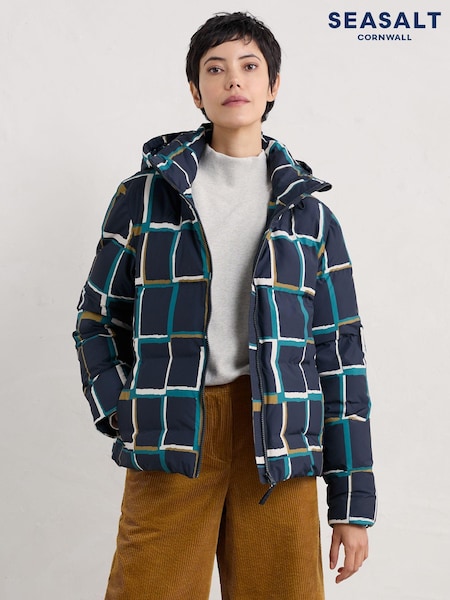 Seasalt Cornwall Field Path Padded Waterproof Jacket (AT4403) | €154
