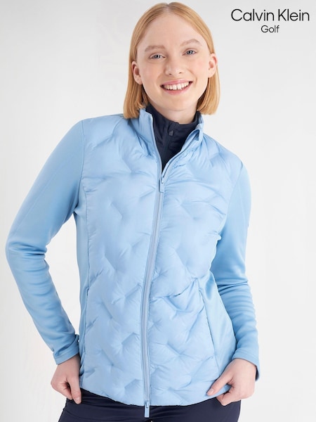 Calvin Klein Golf Blue Caddo Sonic Welding Jacket (AT4491) | €141