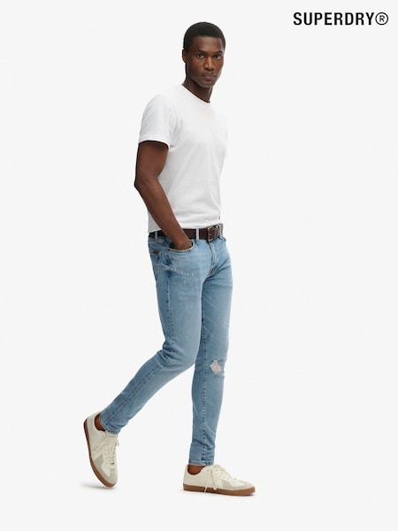 Superdry Blue Vintage Skinny Jeans (AT4513) | R$ 740