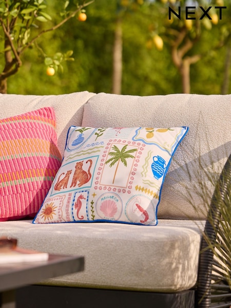 Indoor Outdoor Alfresco Print Cushion (AT4543) | ‏65 د.إ.‏