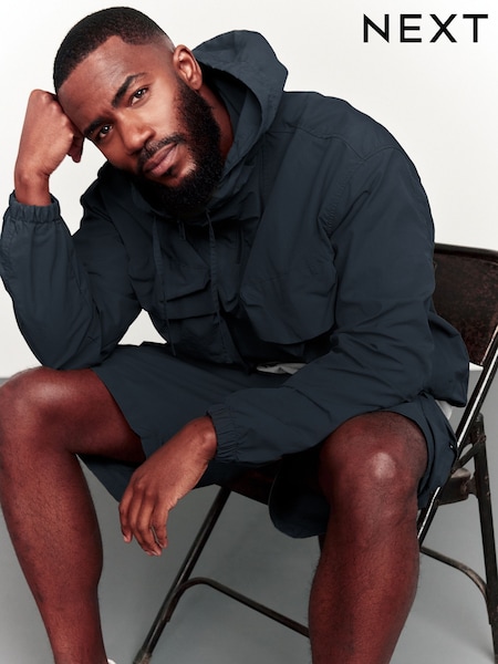 Schwarz - Overhead Quarter Zip Jacket (AT4632) | CHF 72
