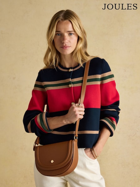 Joules Paloma Tan Brown Half Moon Cross Body (AT4718) | R$ 385