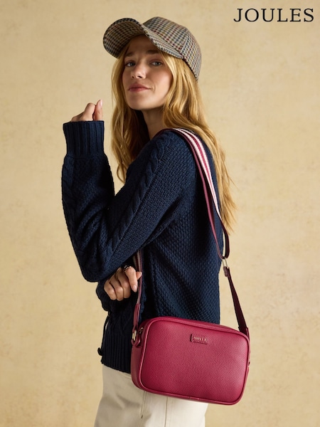 Joules Trent Berry Red Cross Body Bag (AT4720) | €46.95