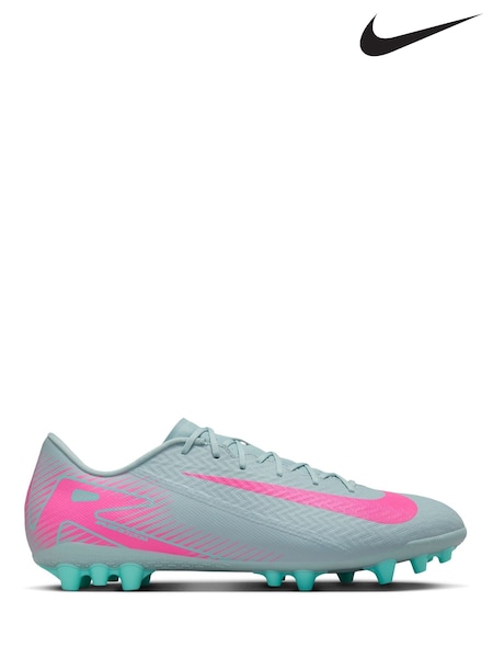 Nike Grey/Pink Adults Zoom Mercurial Vapor 16 Academy Artificial Ground Football Boots (AT4981) | €106