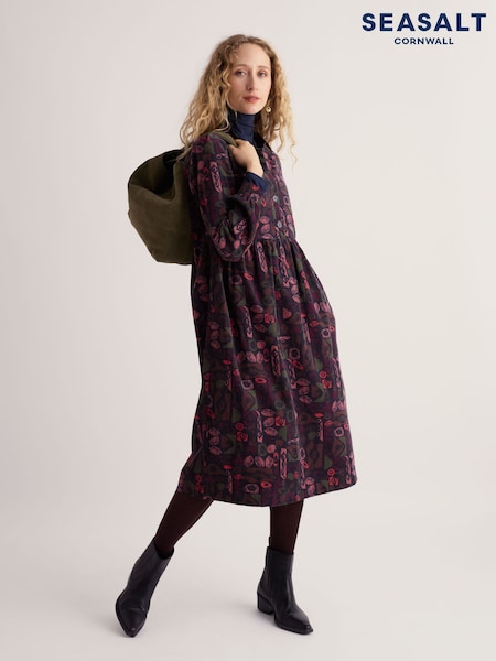 Blue - Seasalt Cornwall Rosina Shirt Style Midi Dress