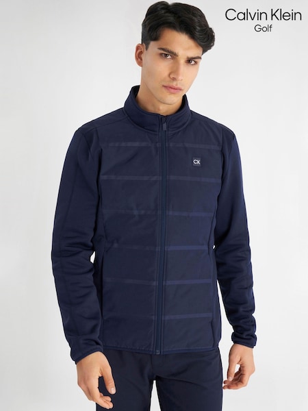 Calvin Klein Golf Blue Navarro Hybrid Jacket (AT5210) | AED320