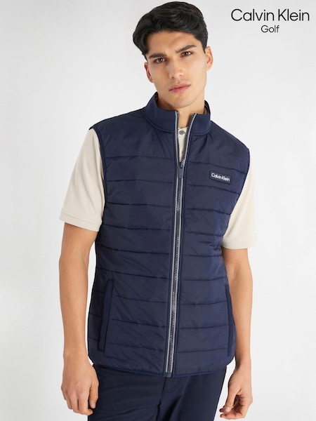 Calvin Klein Golf Baylor Creek Hybrid Full Zip Gilet (AT5229) | AED262
