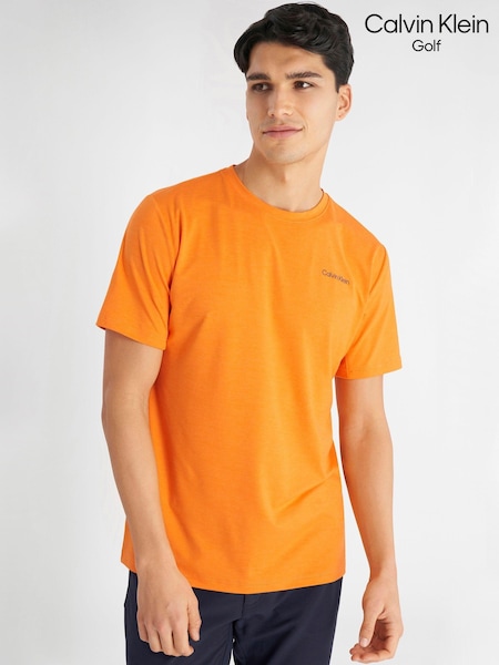 Calvin Klein Golf Orange Newport T-Shirt (AT5232) | R$ 245