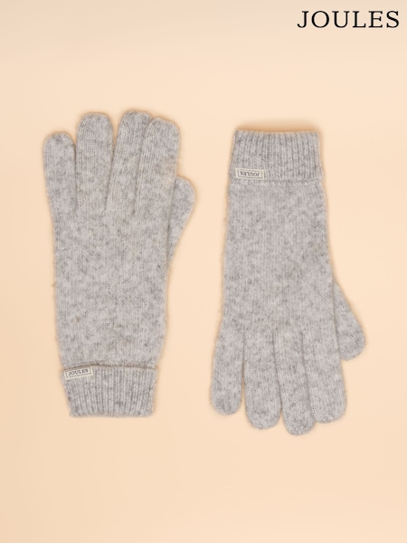 Joules Rosa Grey Gloves (AT5247) | €24