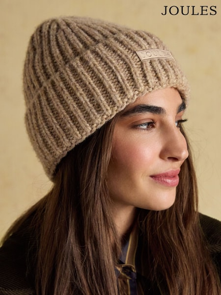 Joules Rosa Oatmeal Beanie Hat (AT5400) | R$ 190