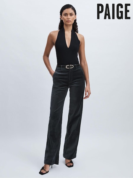 Paige Velvet Wide-Leg Trousers (AT5443) | €415
