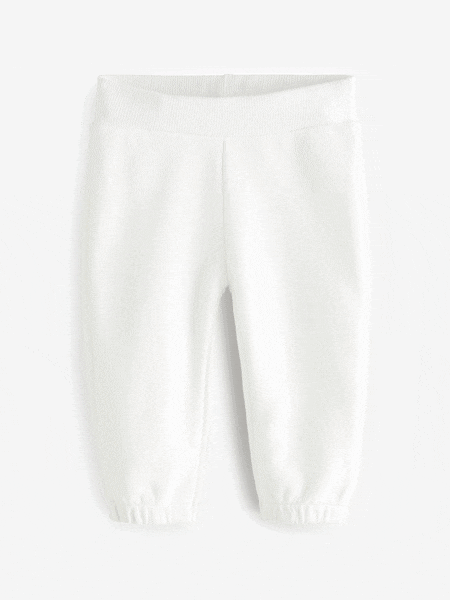 Benetton Baby Animal Print Fleece 100% Cotton Leggings (AT5464) | BGN 52