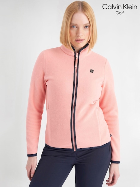 Оранжевый - Calvin Klein Golf Alvardo Full Zip Fleece (AT5624) | €46