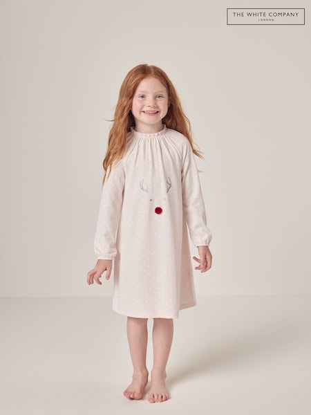 The White Company Pink Jingles Polka Dot Nightie (AT5835) | €20 - €21