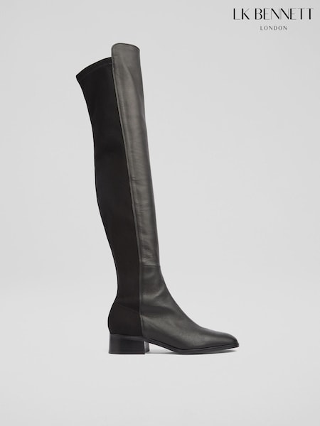 LK Bennett Half Stretch Over The Knee Boots (AT6036) | 4,089 LEI