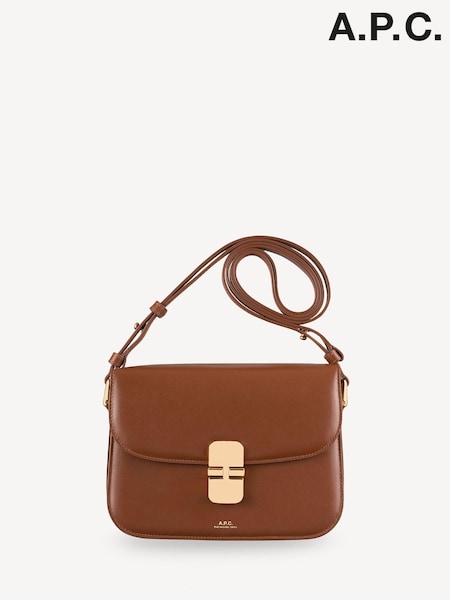 A.P.C. Tan Grace Small Bag (AT6078) | AED4,018