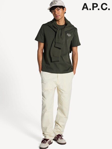 A.P.C. Green Standard Rue Madame T-Shirt (AT6079) | €159