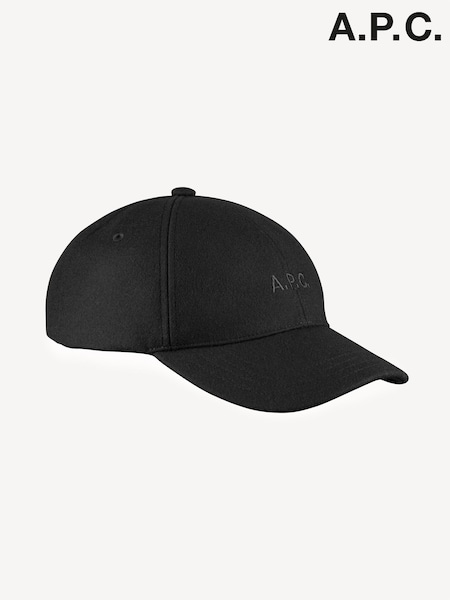 A.P.C. Black Charlie Cap (AT6099) | €159
