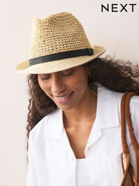 Neutral - Trilby Hat (AT6186) | kr230