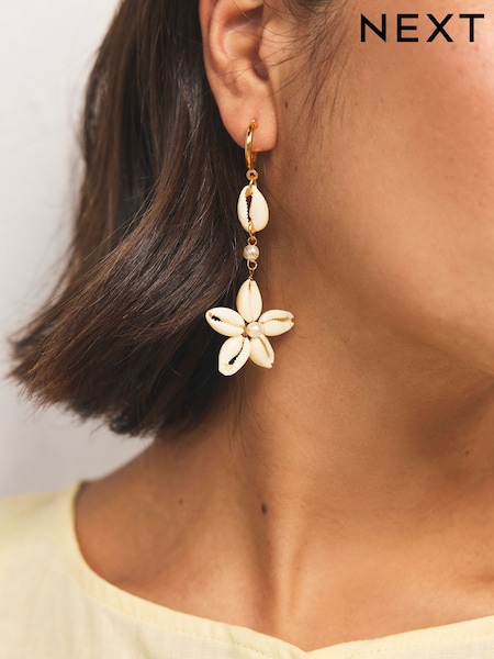 Gold Tone Shell and Starfish Earrings 3 Pack (AT6225) | €22