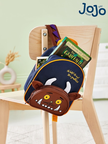 JoJo Maman Bébé Blue The Gruffalo Backpack (AT6534) | 124 QAR