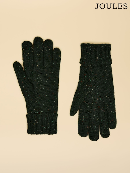 Joules Hammond Green Lined Gloves (AT6853) | €22