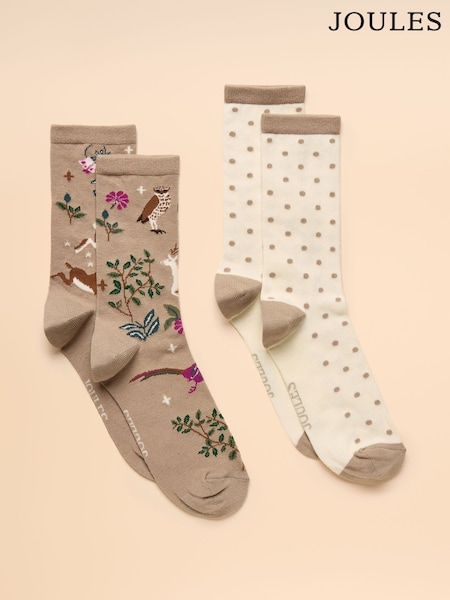 Neutro multicolor - Joules Everyday 2 Pack Socks (AT6899) | 14 €