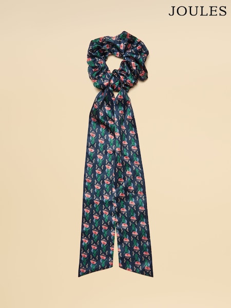 Marineblau - Joules Elissia Scarf Scrunchie (AT6993) | 23 €