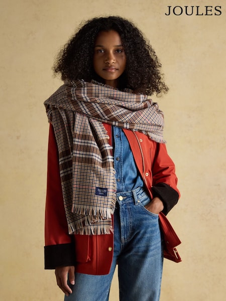 Joules Bracewell Neutral Scarf (AT7066) | R$ 285