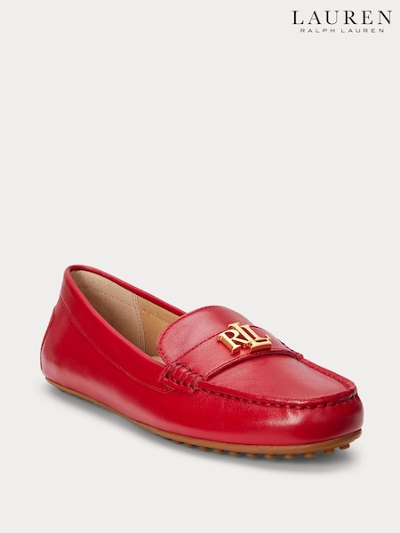 Lauren Ralph Lauren Barnsbury Soft Nappa Leather Loafers Shoes (AT7109) | € 128