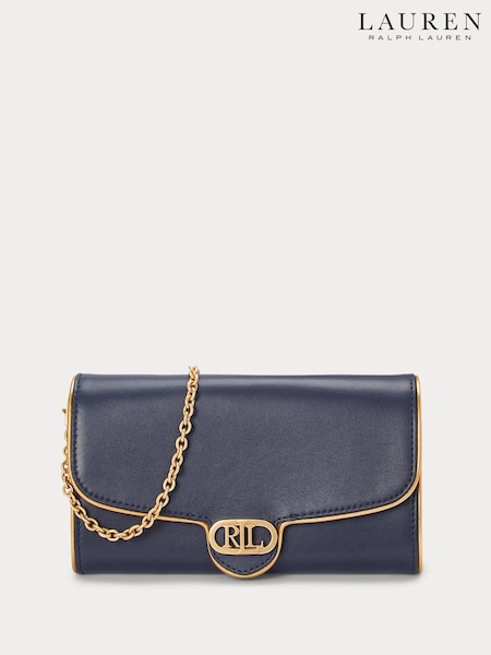 Lauren Ralph Lauren Adair Leather Crossbody Clutch (AT7111) | 1,141 LEI