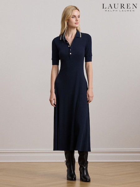 Lauren Ralph Lauren Polo Shirt Midi Dress (AT7114) | €133
