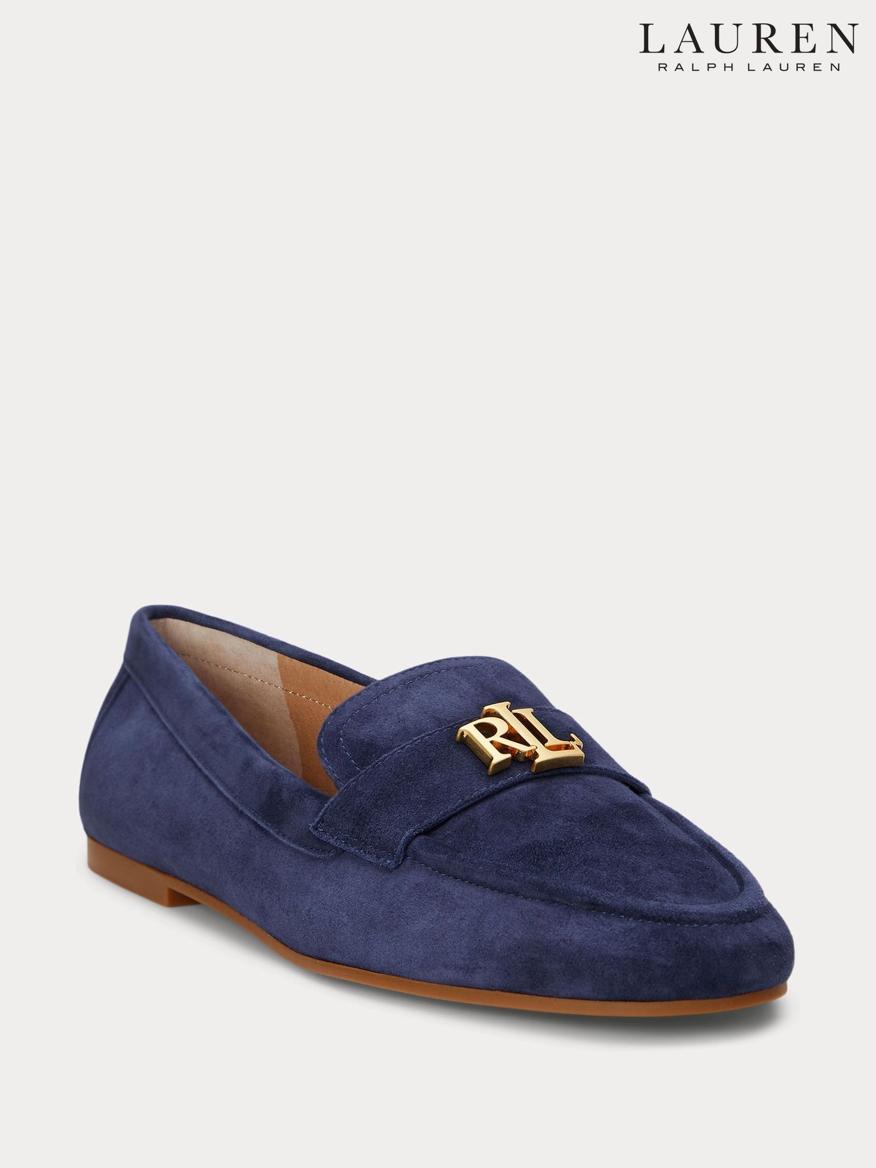 Lauren Ralph Lauren Blue Flat Workwear Footwear Next Luxembourg